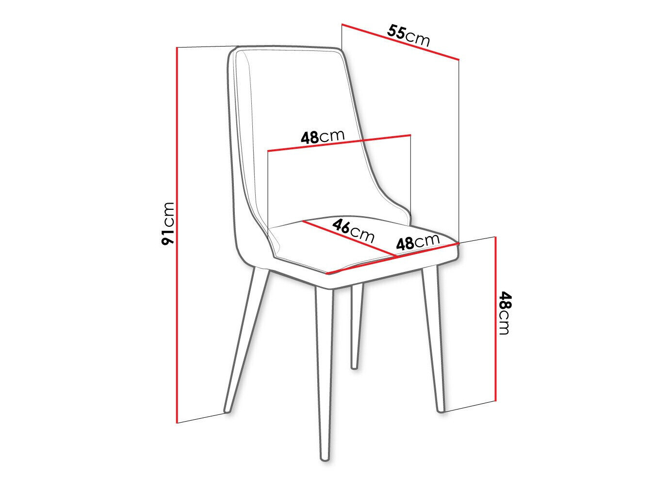 Stol Jackson 106 (Sort + Magic Velvet 2225)