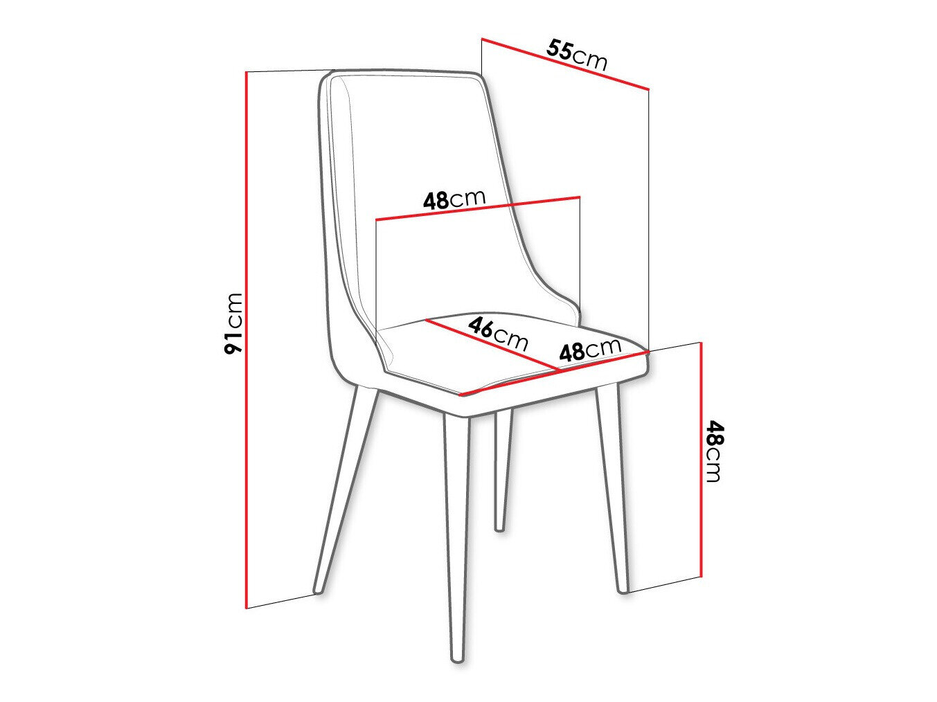 Stol Jackson 106 (Sort + Magic Velvet 2225)