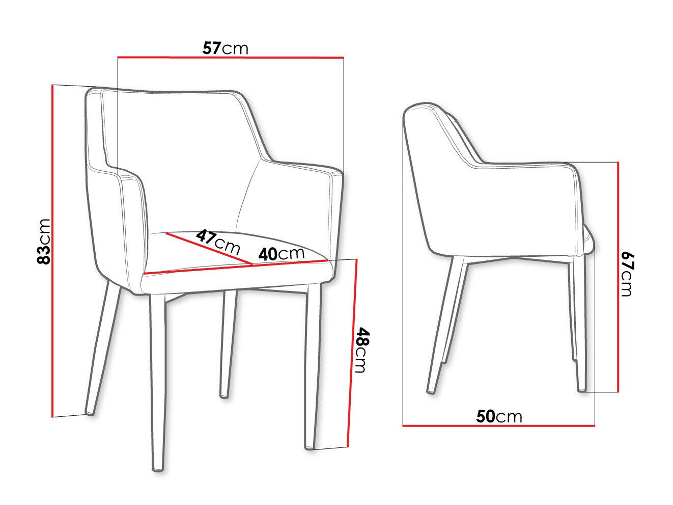 Stol Jackson 108 (Sort + Magic Velvet 2240)