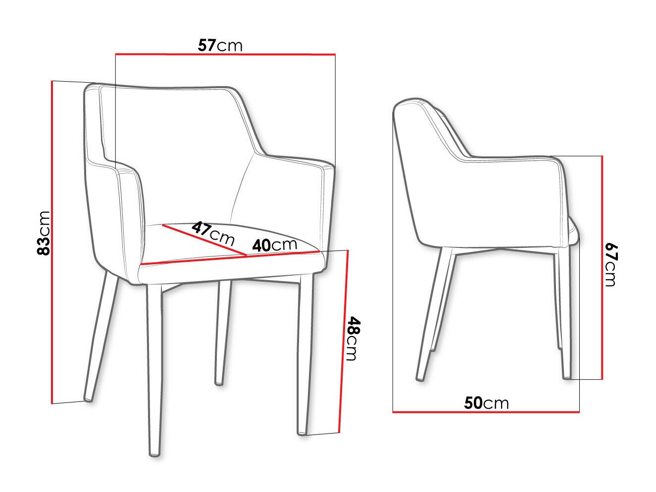 Stol Jackson 108 (Sort + Magic Velvet 2258)