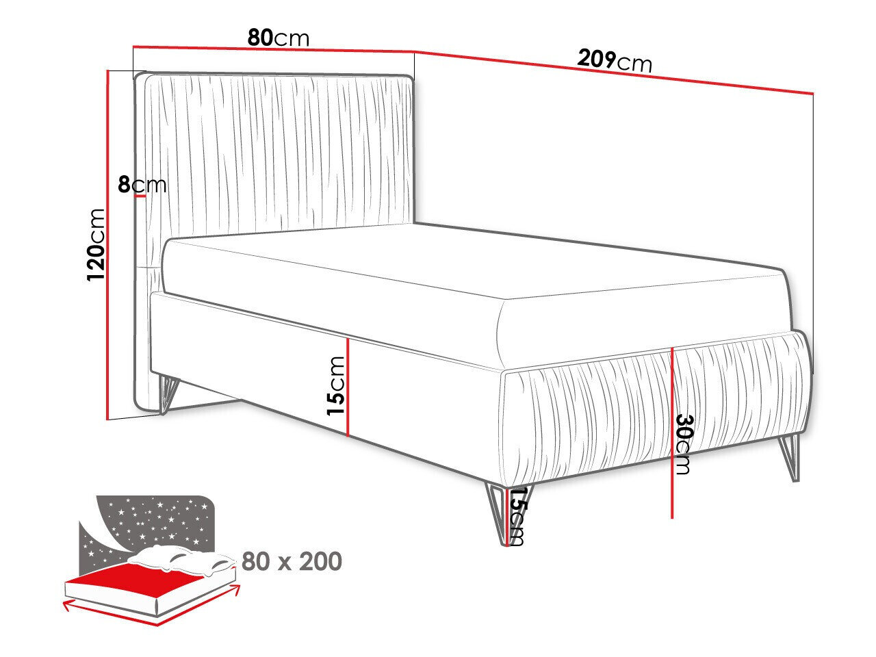 Kontinentalseng Logan 112 (Amor Velvet 4311)