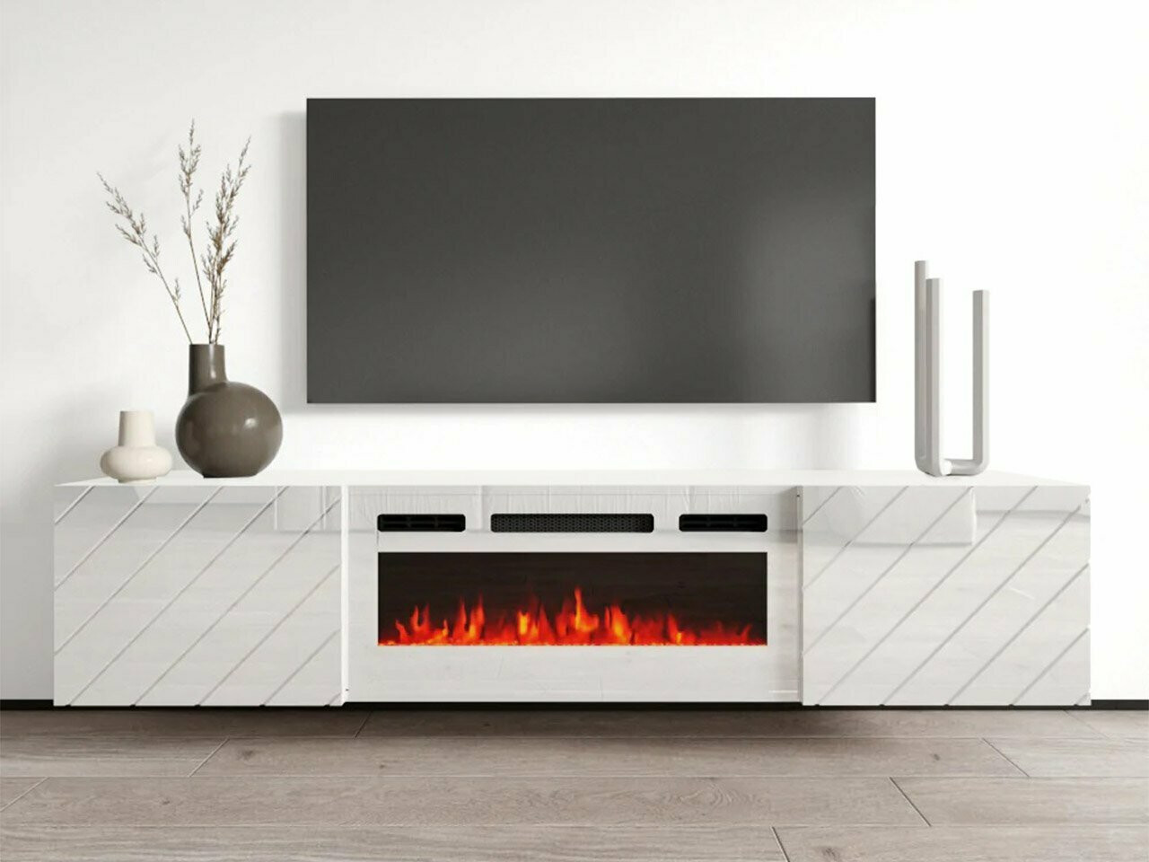 TV-bord Mensura (Hvid)