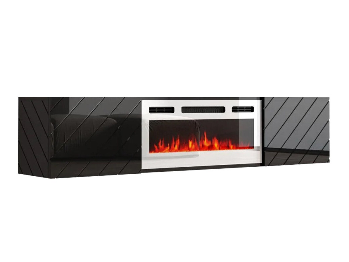 TV-bord Mensura (Sort + Hvid)