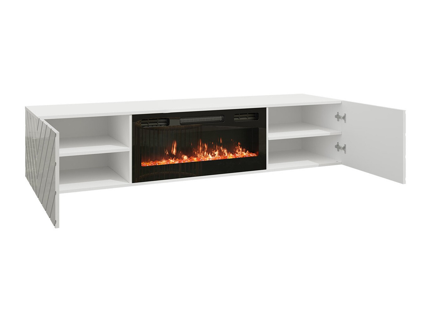 TV-bord Mensura (Sort + Hvid)