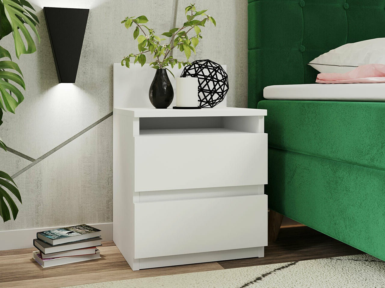 Sengebord Comfivo Structor (Hvid)