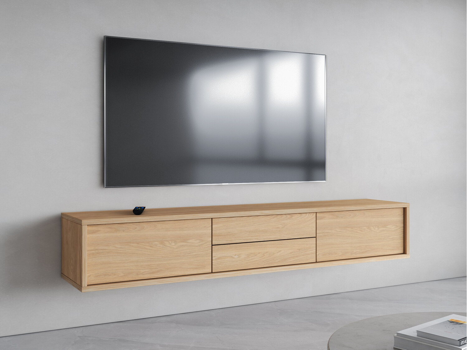 TV-bord Austin 325 (Egetræ)