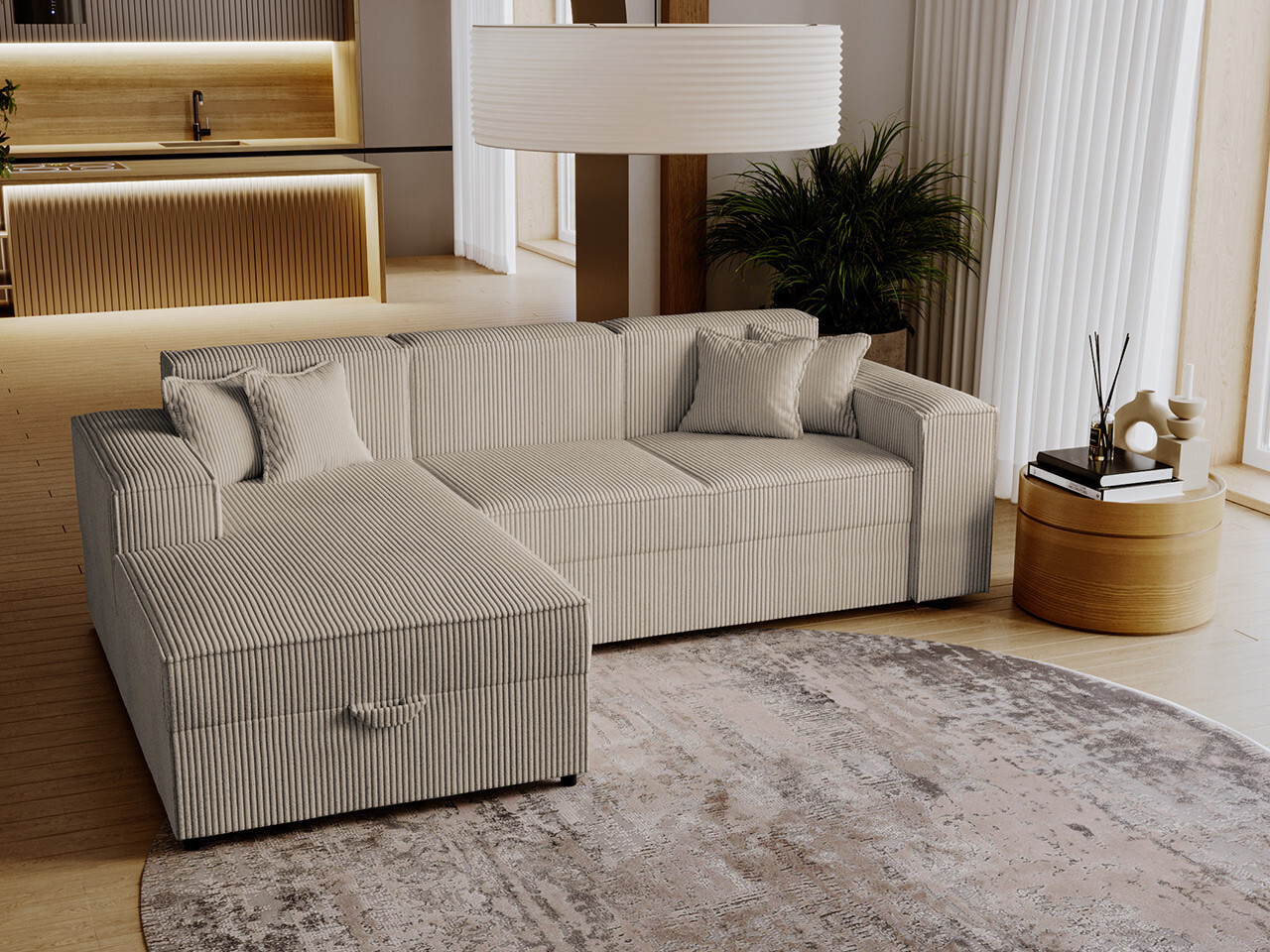 Hjørnesofa Clovis 116 (Poso 02)