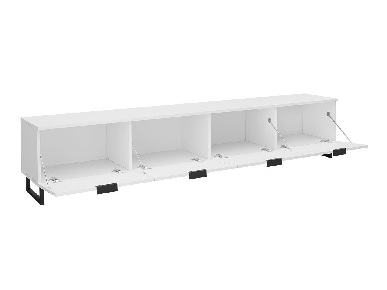 TV-bord Scientia II (Sort + Grafit)