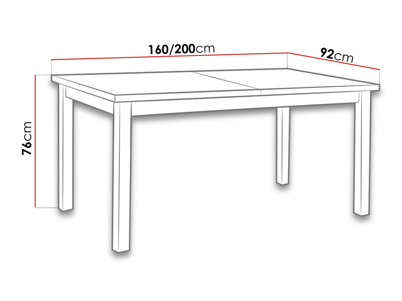 Bord Victorville 106 (Sonoma eg)