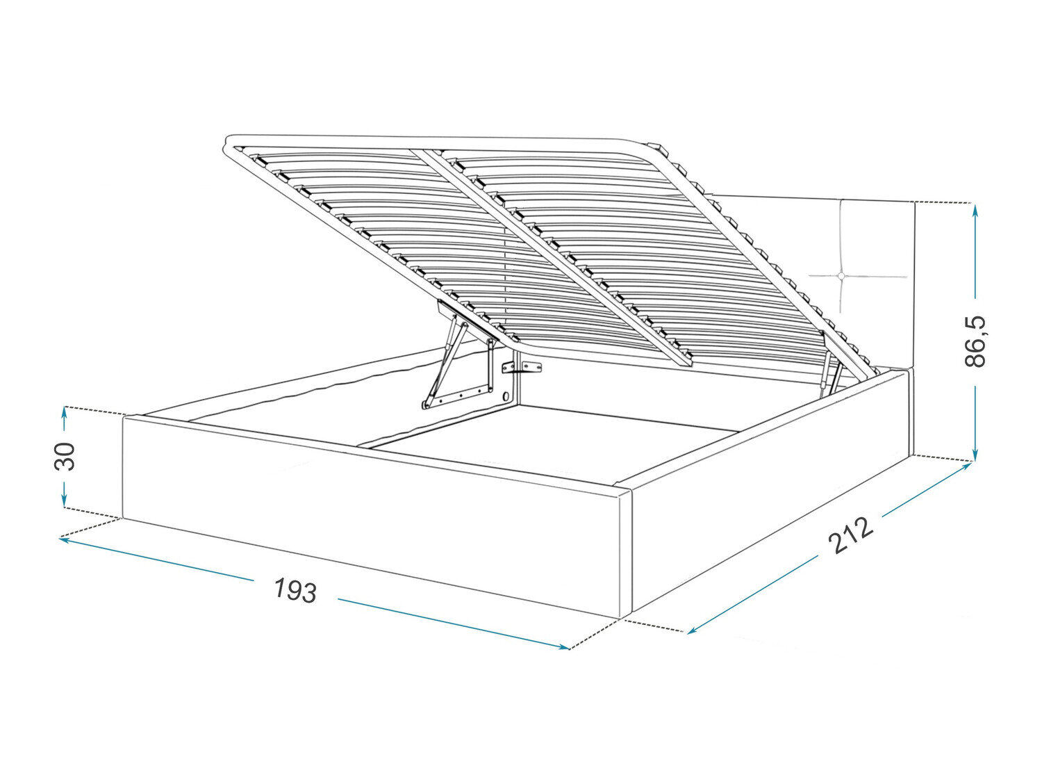 Seng Fairfield 106 (Sort)
