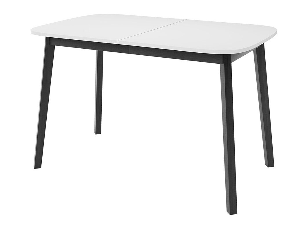 Bord Edmond 110 (Hvid + Sort)