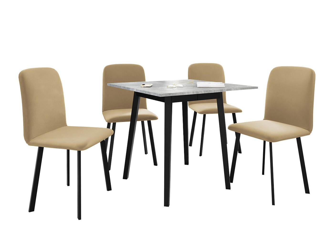 Spisestuesæt Edmond 116 (Amor Velvet 4302)