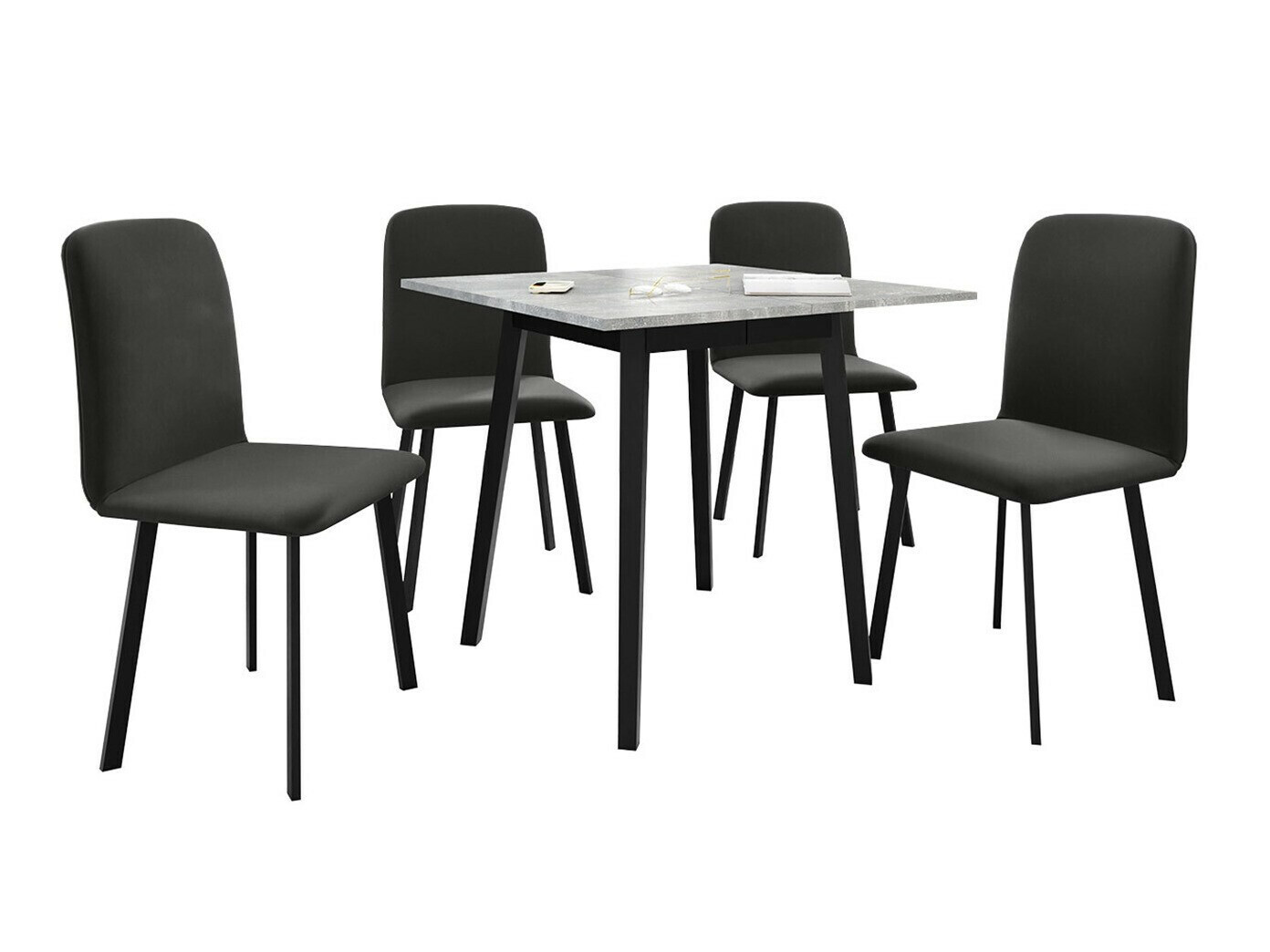Spisestuesæt Edmond 116 (Amor Velvet 4321)