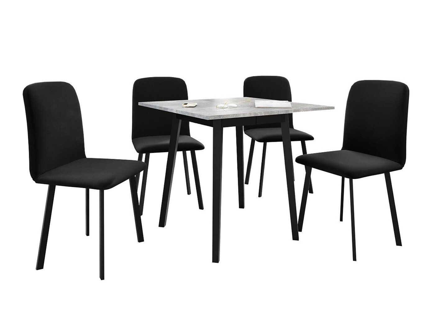 Spisestuesæt Edmond 116 (Amor Velvet 4322)