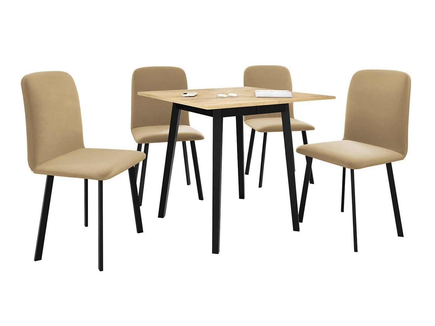 Spisestuesæt Edmond 116 (Amor Velvet 4302)