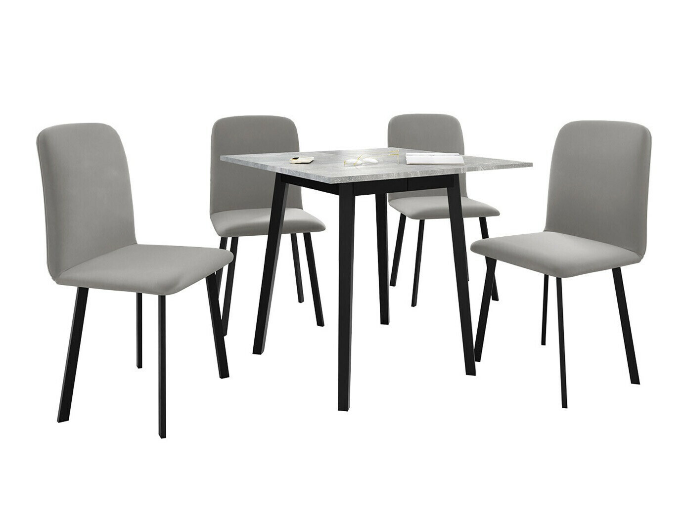 Spisestuesæt Edmond 116 (Amor Velvet 4318)