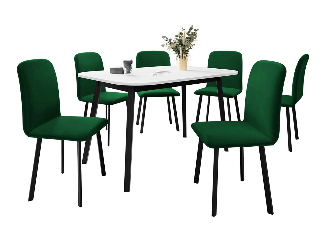 Spisestuesæt Edmond 117 (Amor Velvet 4311)