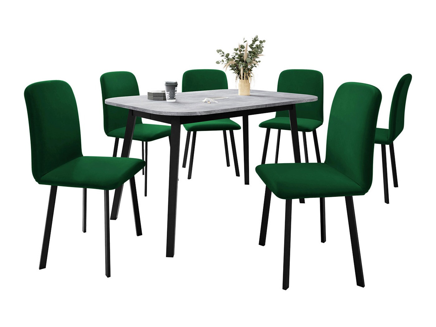 Spisestuesæt Edmond 117 (Amor Velvet 4311)
