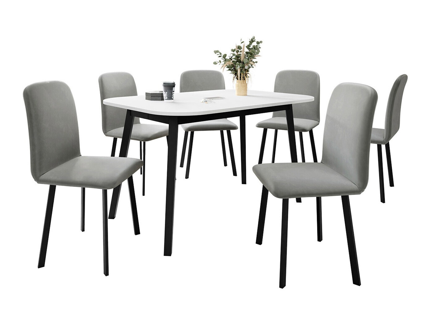 Spisestuesæt Edmond 117 (Amor Velvet 4318)
