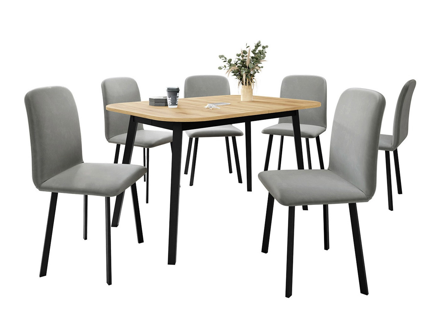 Spisestuesæt Edmond 117 (Amor Velvet 4318)