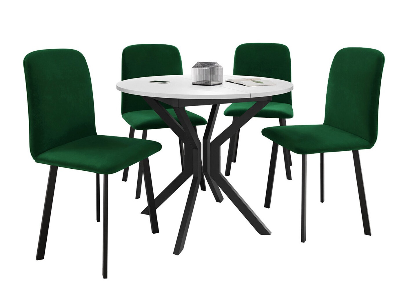 Spisestuesæt Edmond 118 (Amor Velvet 4311)