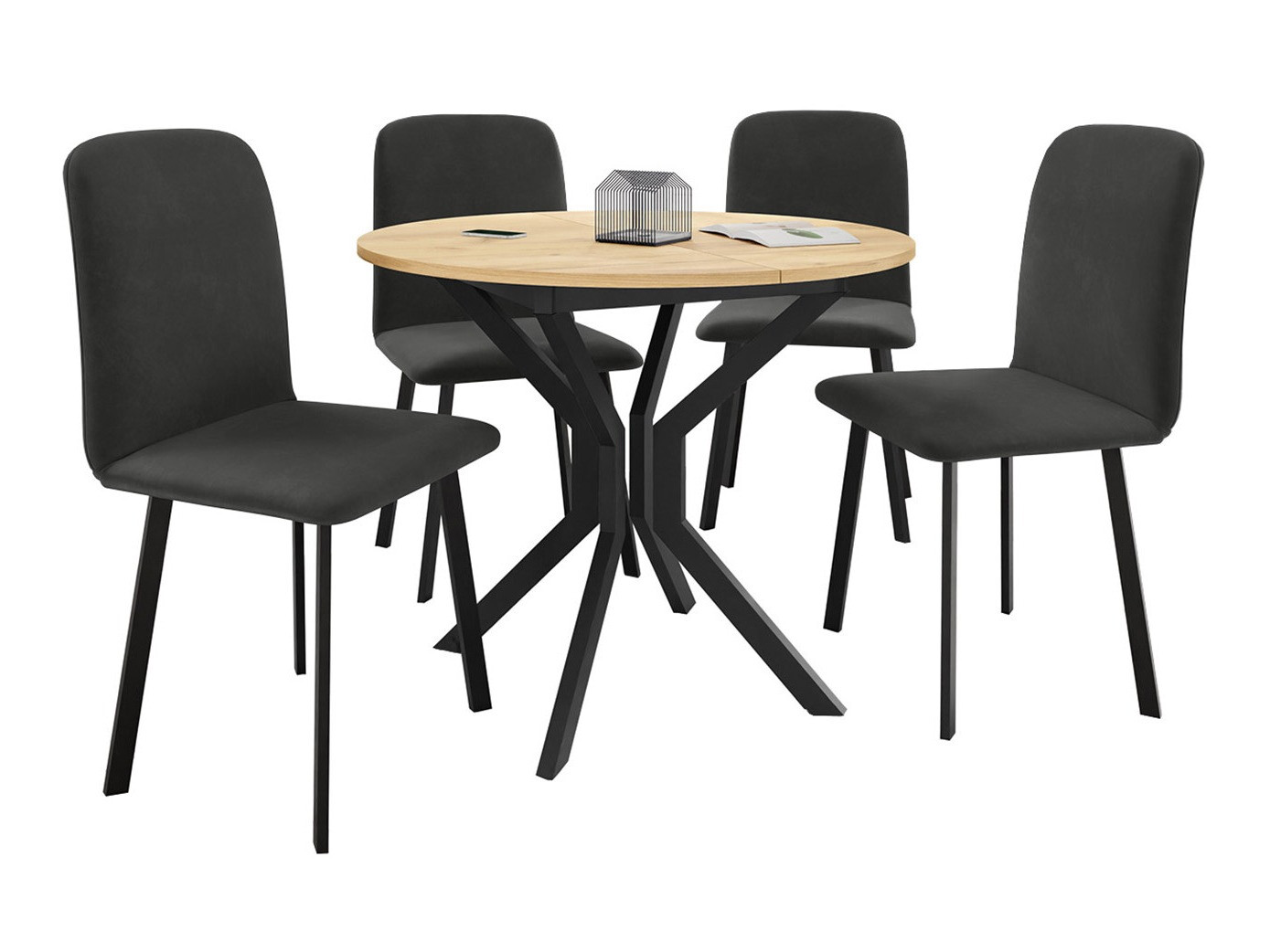 Spisestuesæt Edmond 118 (Amor Velvet 4321)