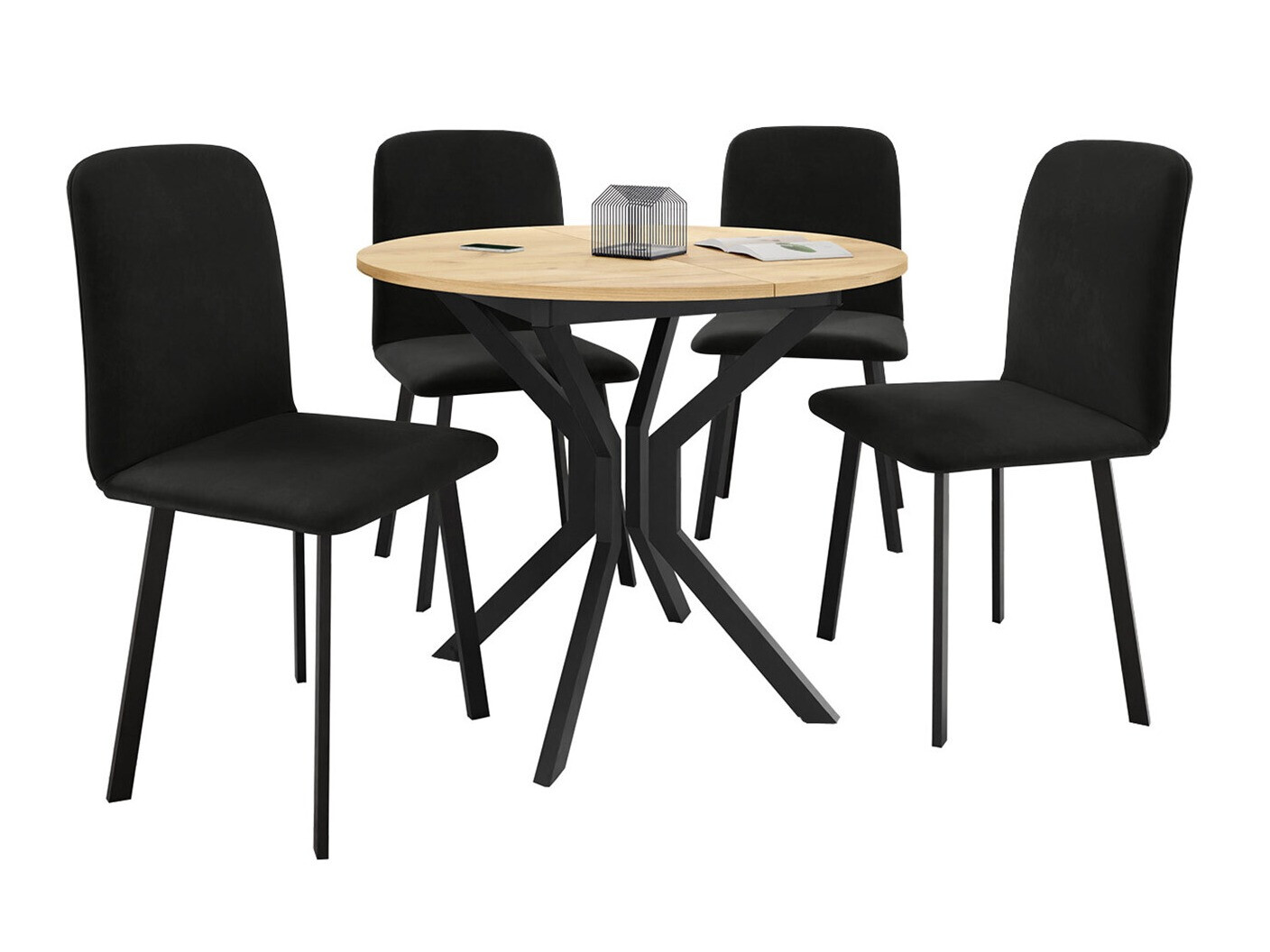 Spisestuesæt Edmond 118 (Amor Velvet 4322)