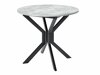 Spisestuesæt Edmond 118 (Grå marmor + Sort)