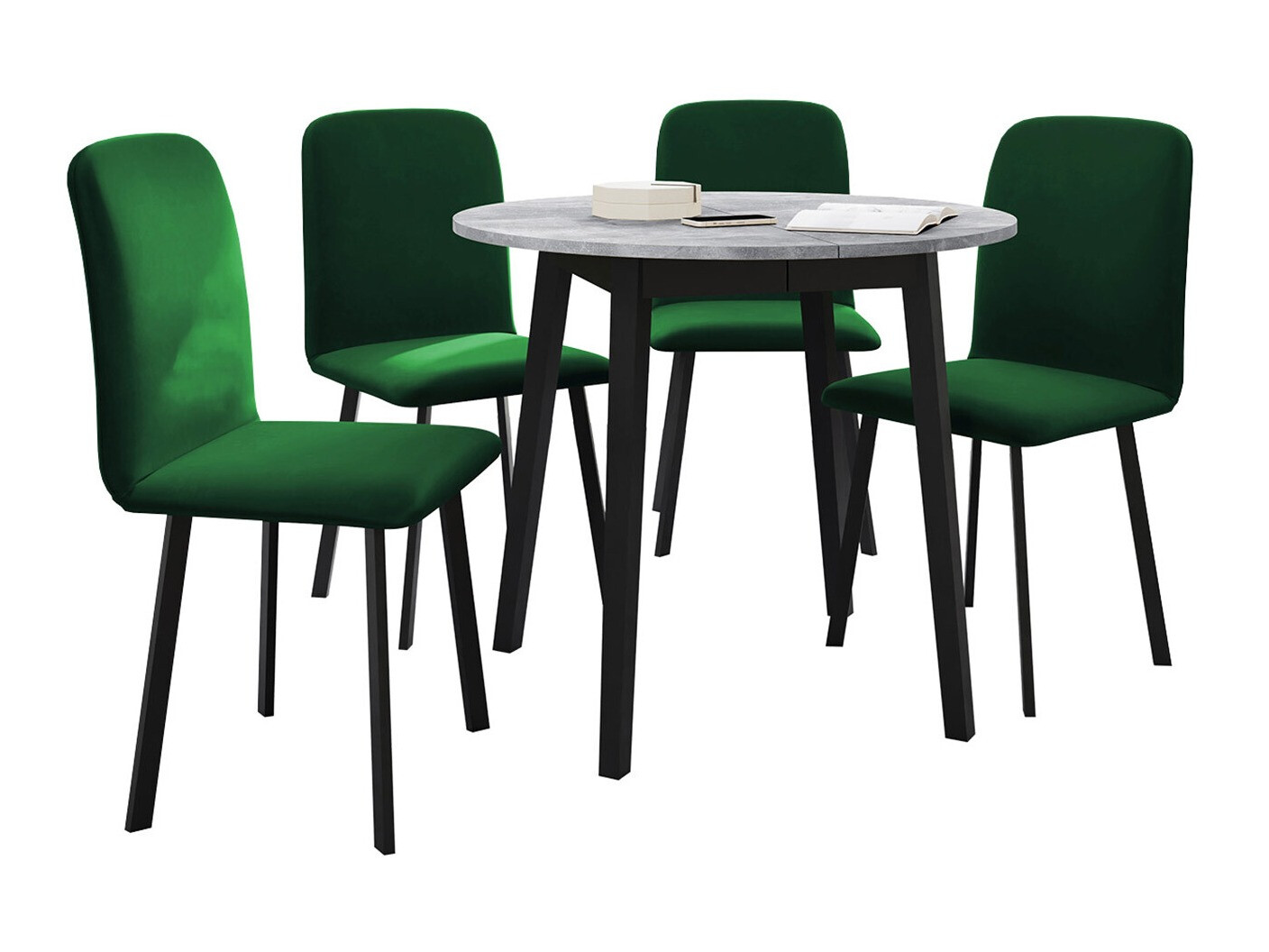 Spisestuesæt Edmond 119 (Amor Velvet 4311)