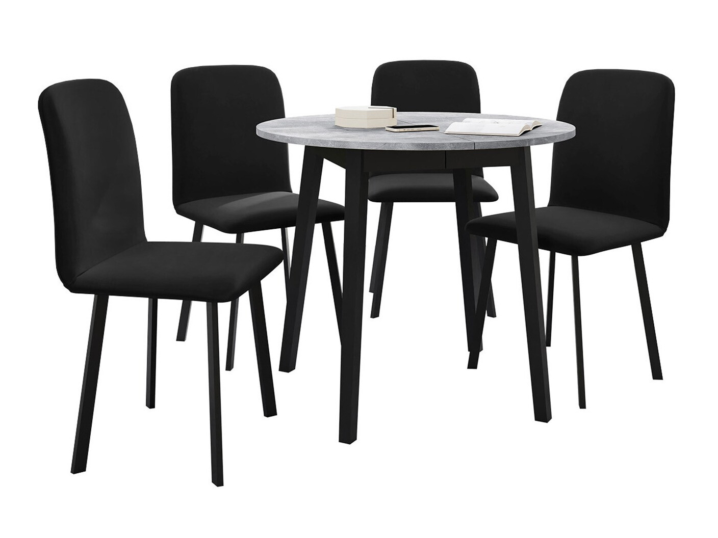 Spisestuesæt Edmond 119 (Amor Velvet 4322)