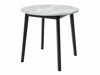 Spisestuesæt Edmond 119 (Grå marmor + Sort)