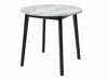 Spisestuesæt Edmond 119 (Grå marmor + Sort)