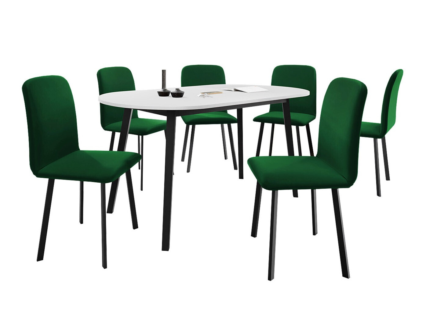 Spisestuesæt Edmond 121 (Amor Velvet 4311)