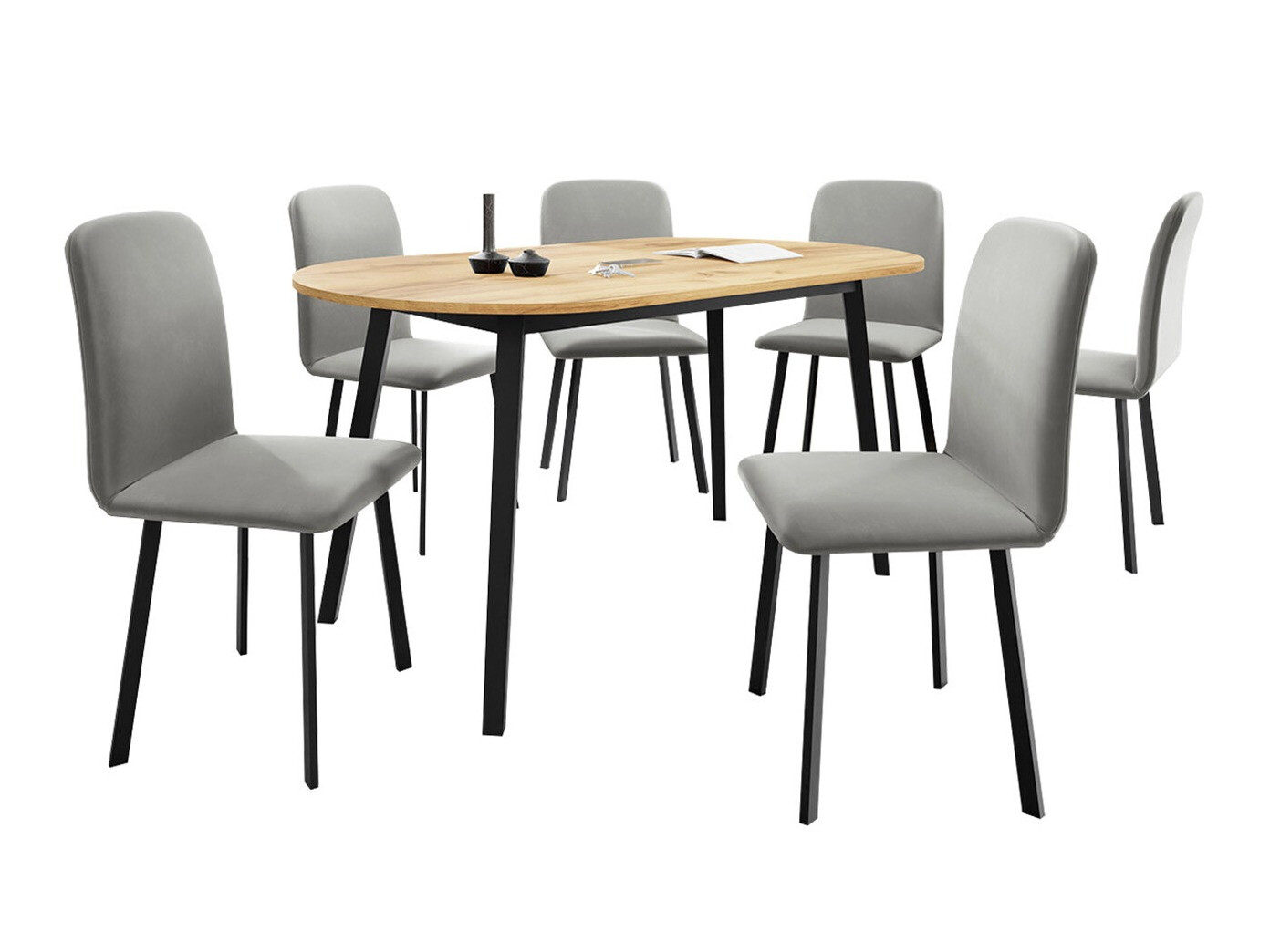 Spisestuesæt Edmond 121 (Amor Velvet 4318)