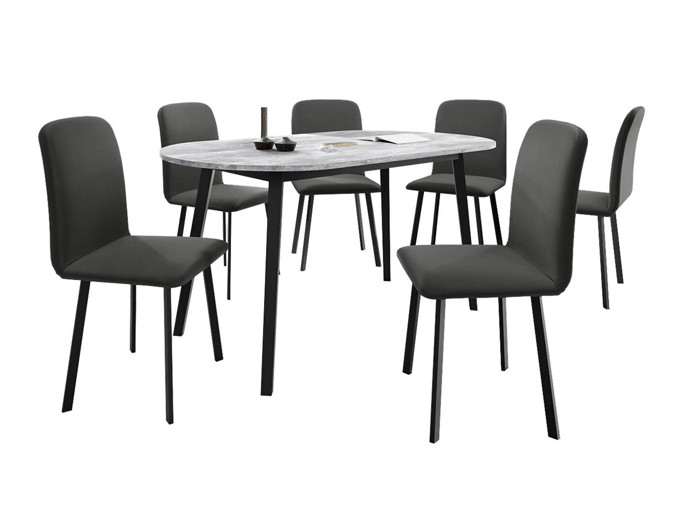 Spisestuesæt Edmond 121 (Amor Velvet 4321)