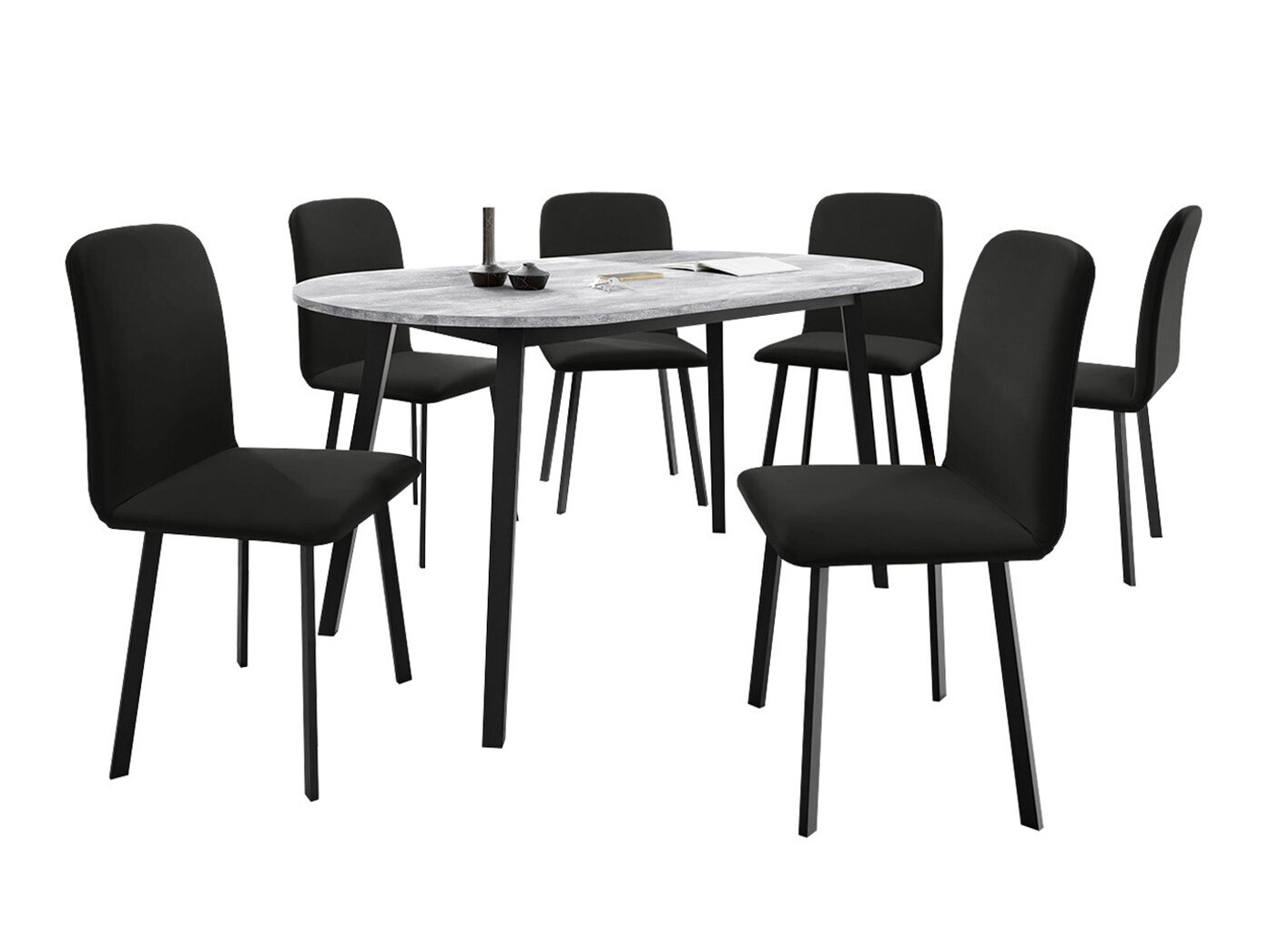 Spisestuesæt Edmond 121 (Amor Velvet 4322)