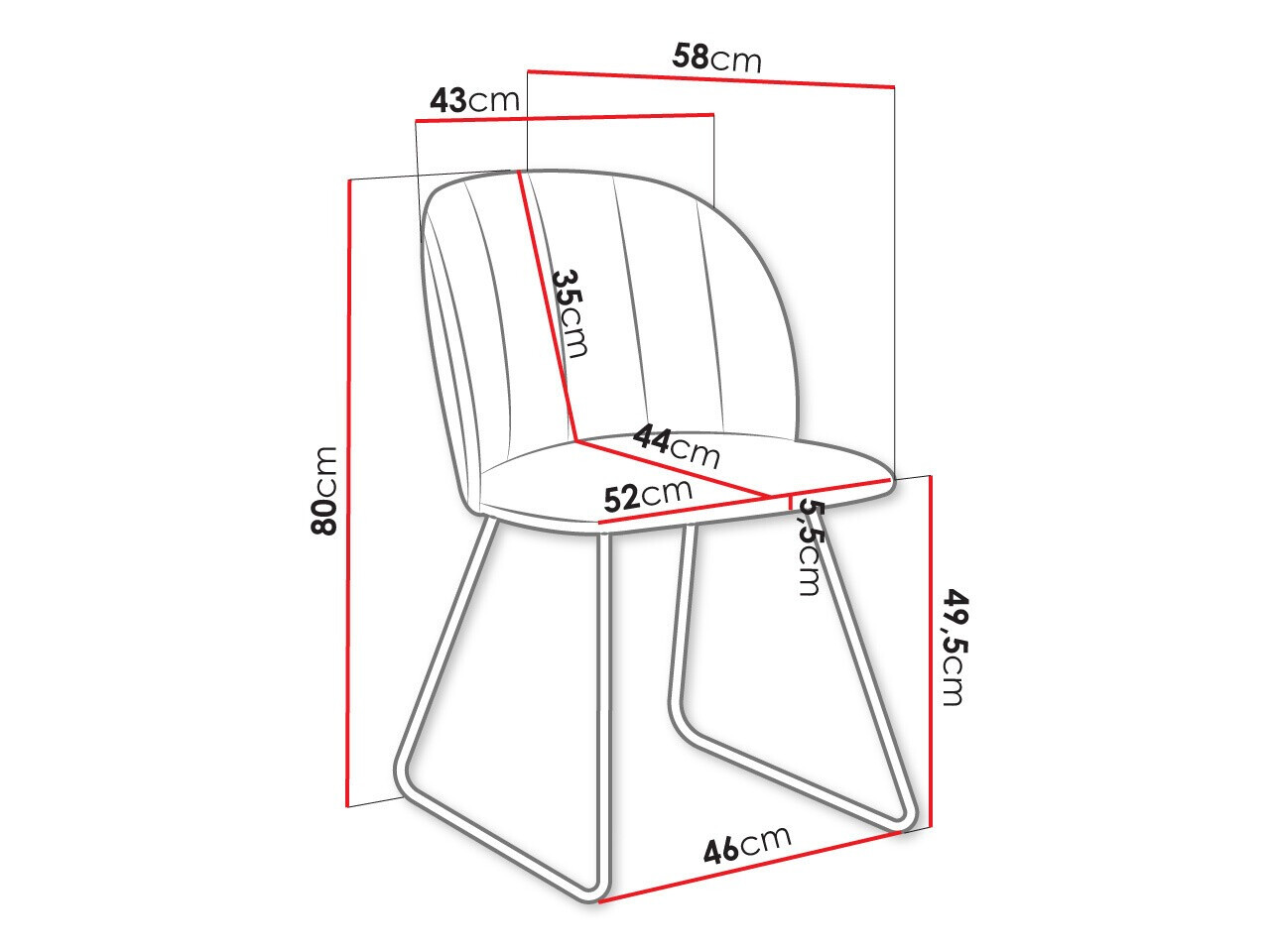 Stol Comfivo Passer I (Magic Velvet 2258)