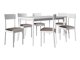 Spisestuesæt Victorville 350 (Hvid)