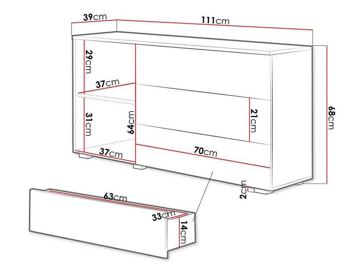 Kommode Sarasota 128 (Wotan eg)