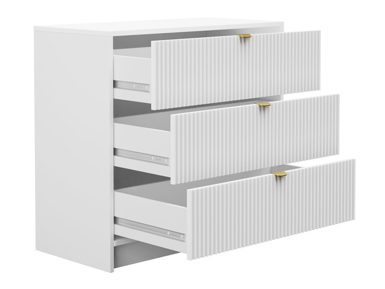 Kommode Comfivo Papilio I (Sort)