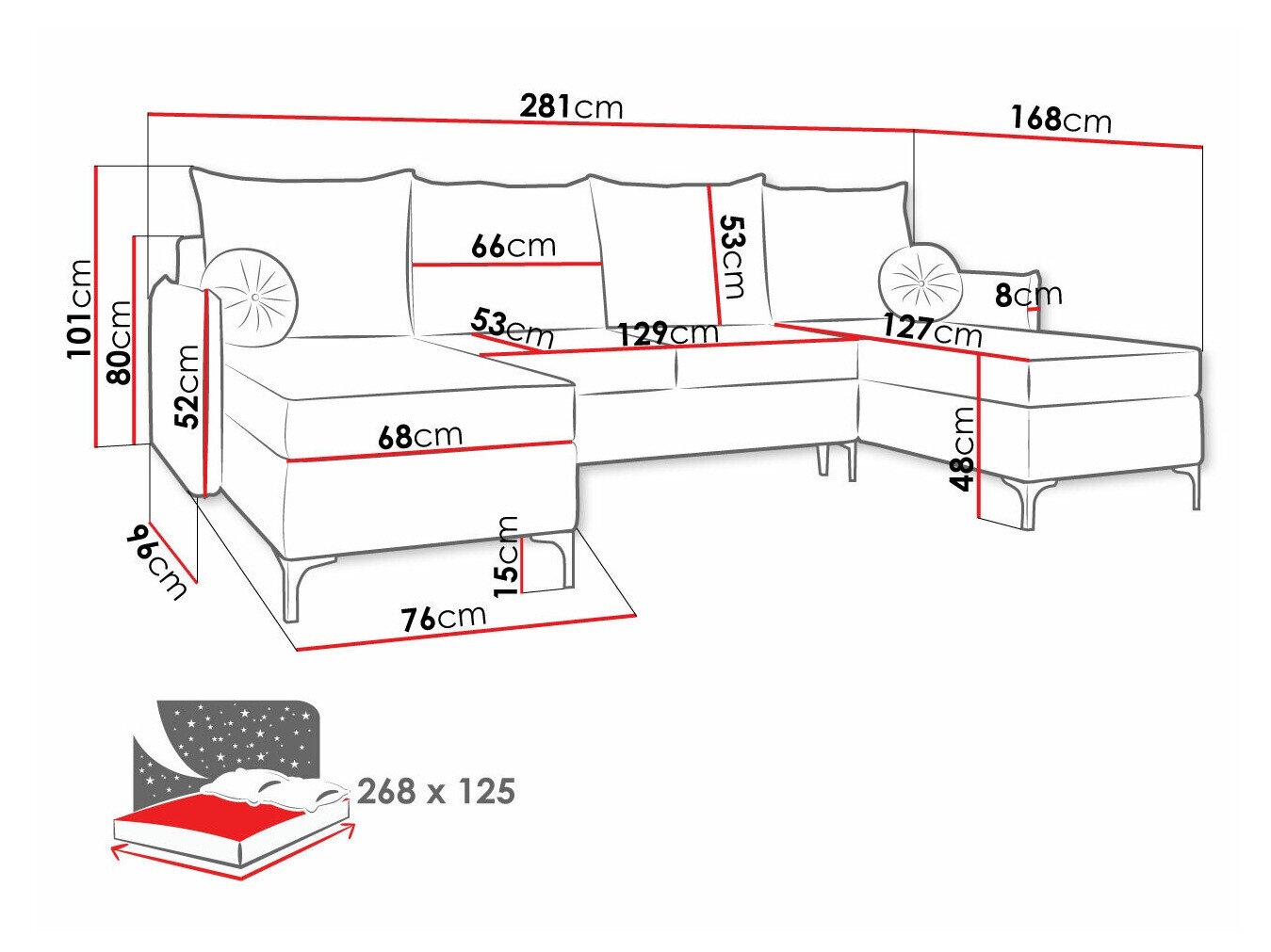Hjørnesofa Clovis 111 (Manila 29)