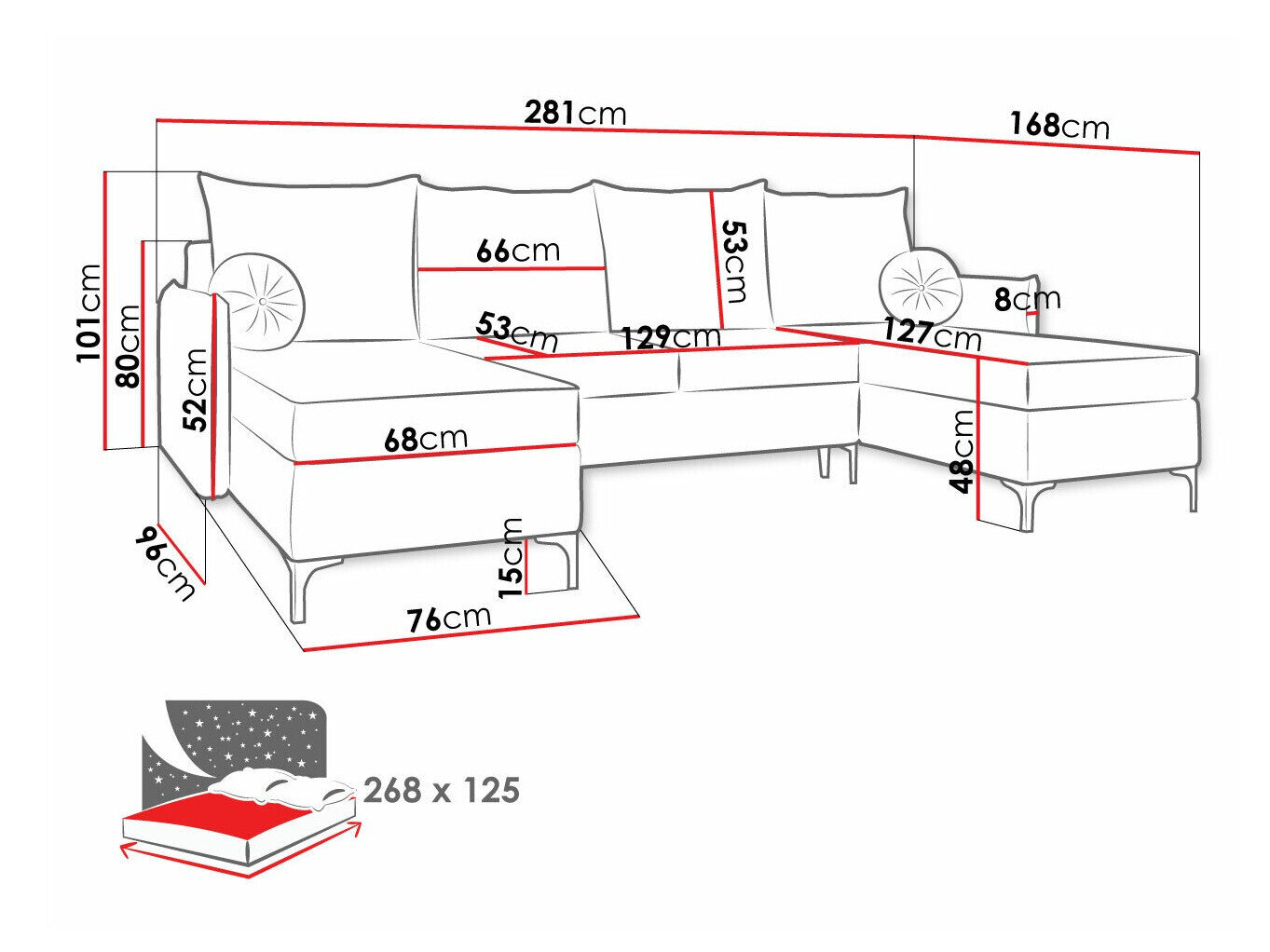 Hjørnesofa Clovis 111 (Manila 35)