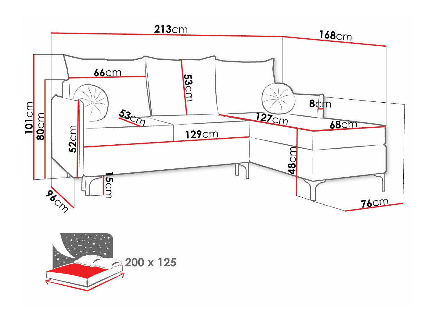 Hjørnesofa Clovis 112 (Manila 02)