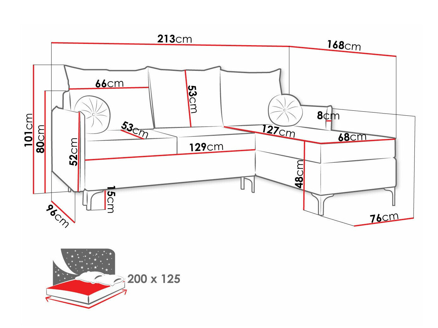 Hjørnesofa Clovis 112 (Manila 02)