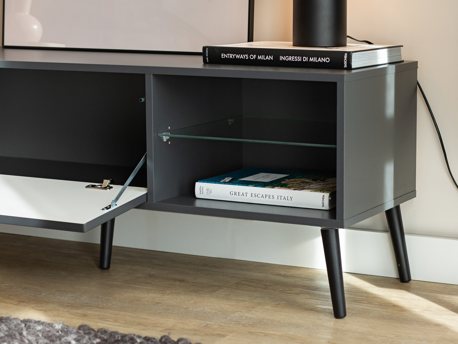 TV-bord Cirferi 104 (Antracit)
