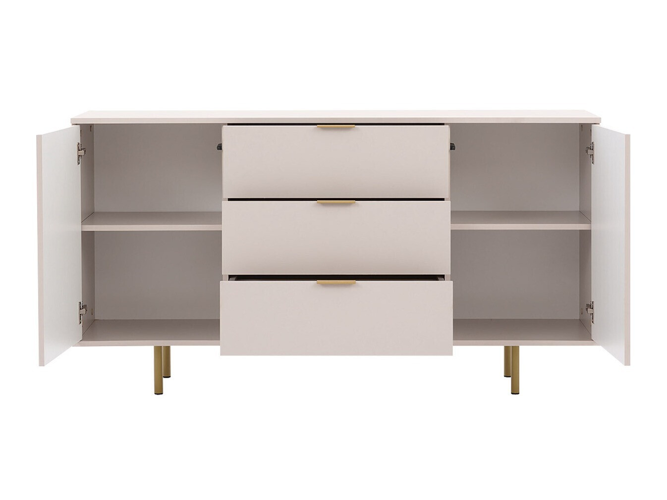 Kommode Decus I (Sort)