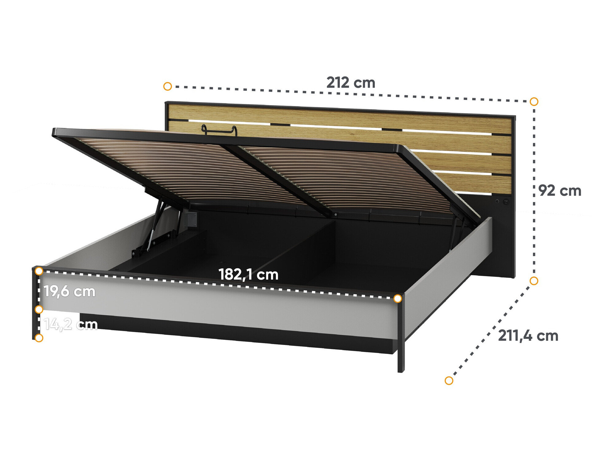 Soveværelsessæt Almela 106