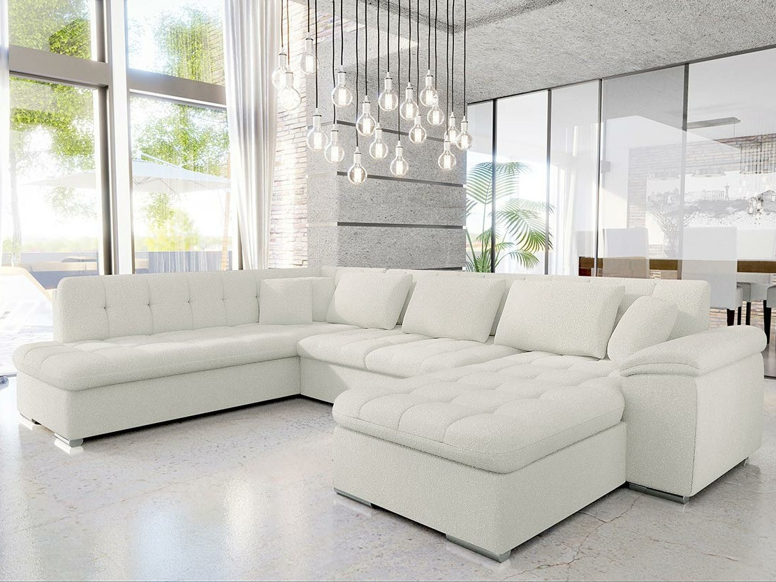 Hjørnesofa Comfivo Gemma VI (Boucle Baloo 2073)