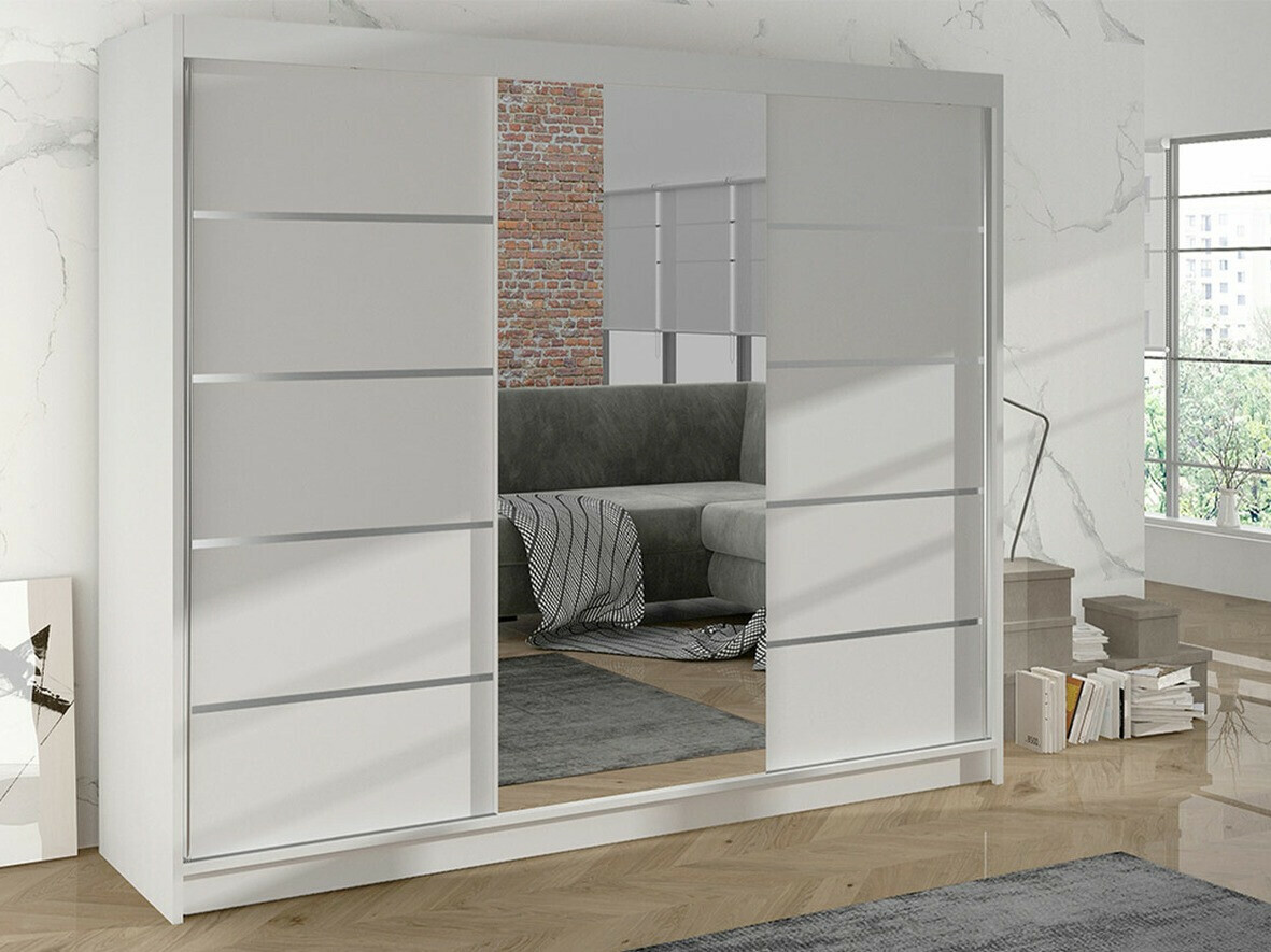 Garderobeskab Closico Durion IV (Hvid)
