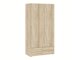 Garderobeskab Bristol 188 (Sonoma eg)